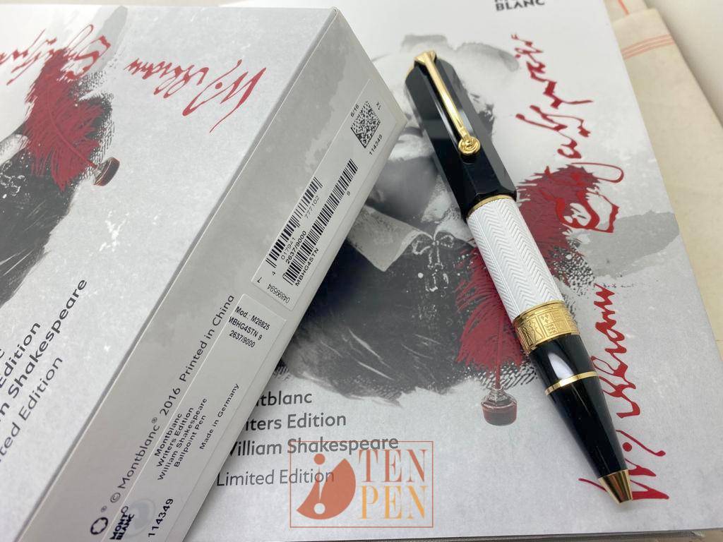 MONTBLANC WILLIAM SHAKESPEARE BALL PEN MIB Tenpen By Letizia